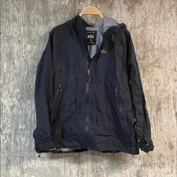 REI Women's Co-op XeroDry GTX Jacket Size XL in Black - Picture 2 of 8
